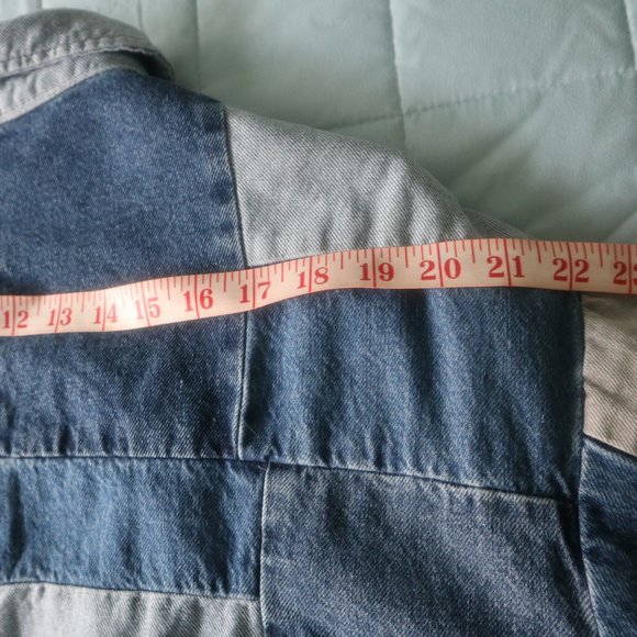 🌸SALE🌸 BDG Oversized Patchwork Bomber Jacket - Picture 12 of 16